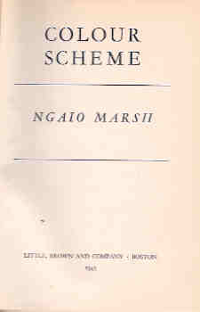Image for Colour Scheme