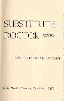 Image for Substitute Doctor