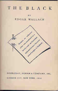 Image for The Black (Original title: The Man from Morocco )