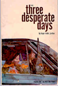 Image for Three Desperate Days