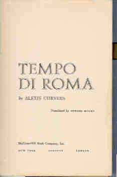 Image for Tempo Di Roma
