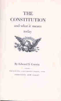 Image for The Constitution and What it Means Today