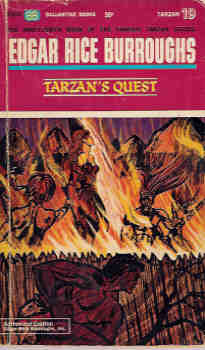 Image for Tarzan's Quest (Tarzan Series #19)