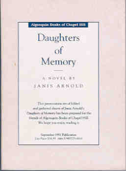 Image for Daughters of Memory: A Novel