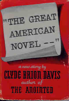 Image for &#34;The Great American Novel - - &#34;