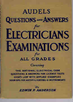 Image for Audels Questions and Answers for Electricians Examinations for All Grades