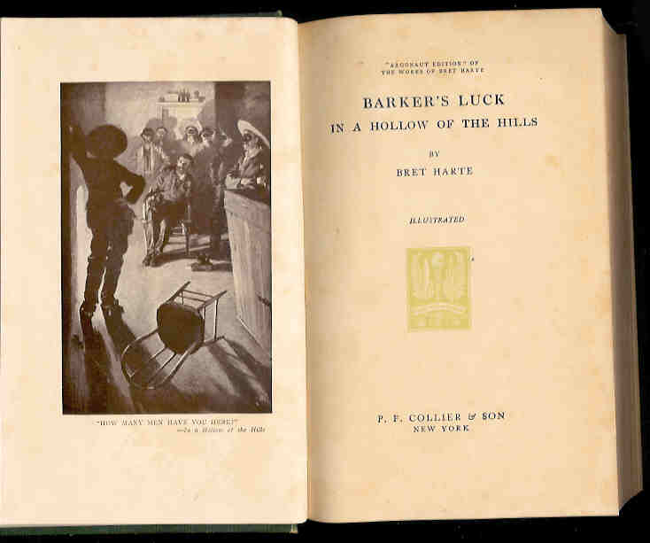 Image for Barker's Luck in a Hollow of the Hills (Argonaut Edition Vol. VI)