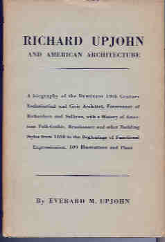 Image for Richard Upjohn: Architect and Churchman