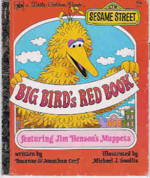 Image for Big Bird's Red Book (A Little Golden Book)