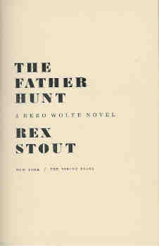 Image for The Father Hunt