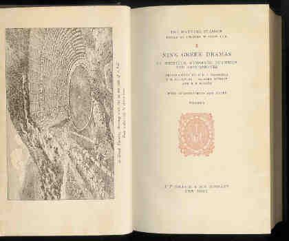 Image for Nine Greek Dramas By Aeschylus, Sophocles, Euripides and Aristophanes (The Harvard Classics Volume #8)