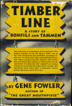 Image for Timber Line:  A Story of Bonfils and Tammen