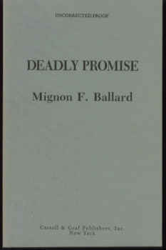 Image for Deadly Promise: A Novel of Suspense