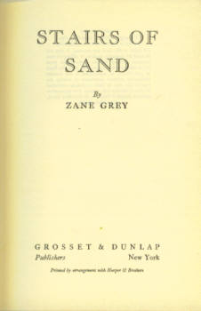 Image for Stairs of Sand