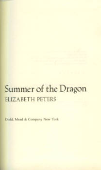 Image for Summer of the Dragon