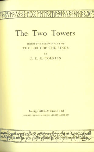 Image for The Two Towers (Lord of the Rings, Part Two)
