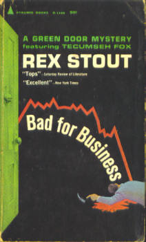 Image for Bad for Business (A Green Door Mystery)