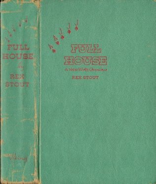Image for Full House - A Nero Wolfe Omnibus ( The League of Frightened Men; And be a Villain; Curtains for Three )