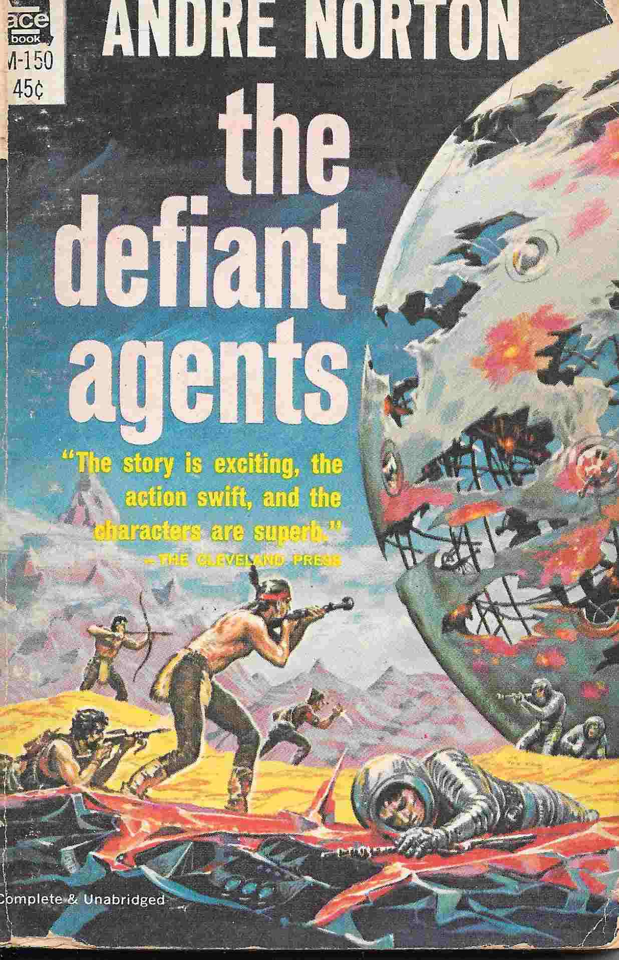 The Defiant Agents [Ace M-150] (Time Traders #3)