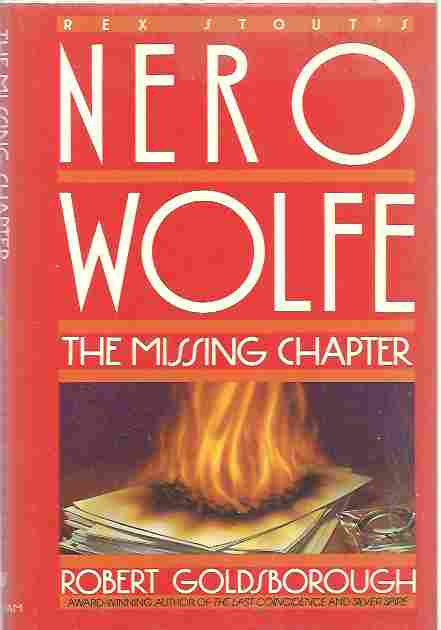 The Missing Chapter: A Nero Wolfe Mystery Image for The Missing Chapter: A Nero Wolfe Mystery