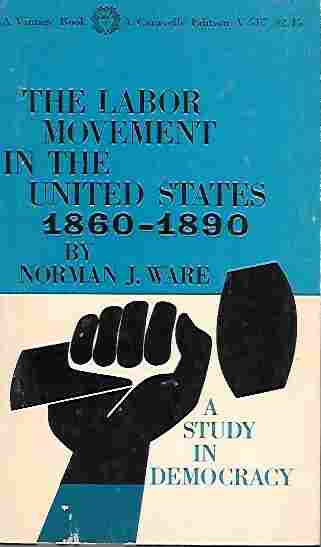 Image for The Labor Movement in the United States 1860 - 1890 A Study in Democracy