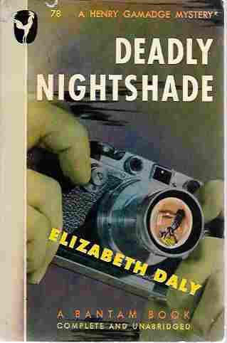 Image for Deadly Nightshade