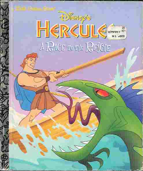 Image for Disney's Hercules (A Little Golden Book)  A Race to the Rescue